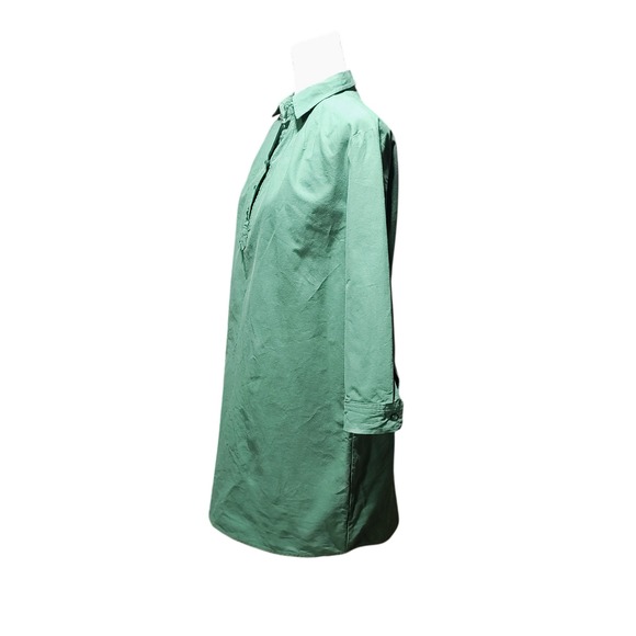 Pomander Place Tuckernuck Polly Dress Green Knee Length Boxy Minimalist Size S - Picture 7 of 11